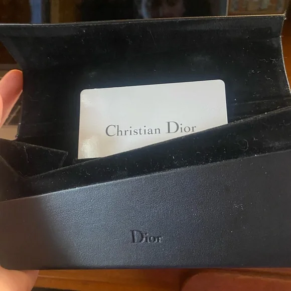 Christian Dior CD Umbrage Sunglasses Distinctive Green Leaf Print - Picture 3 of 6